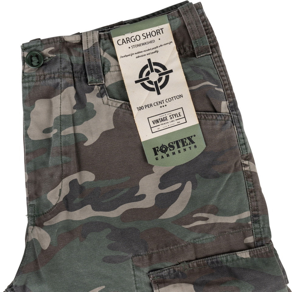 Cargo Korte Broek Stonewashed