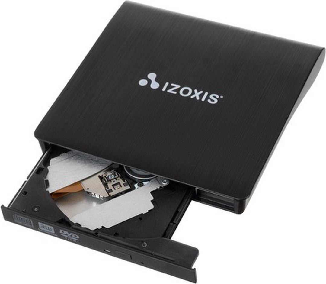 Izoxis CD/DVD Brander Extern – Plug &amp; Play – Voor Windows en Mac
