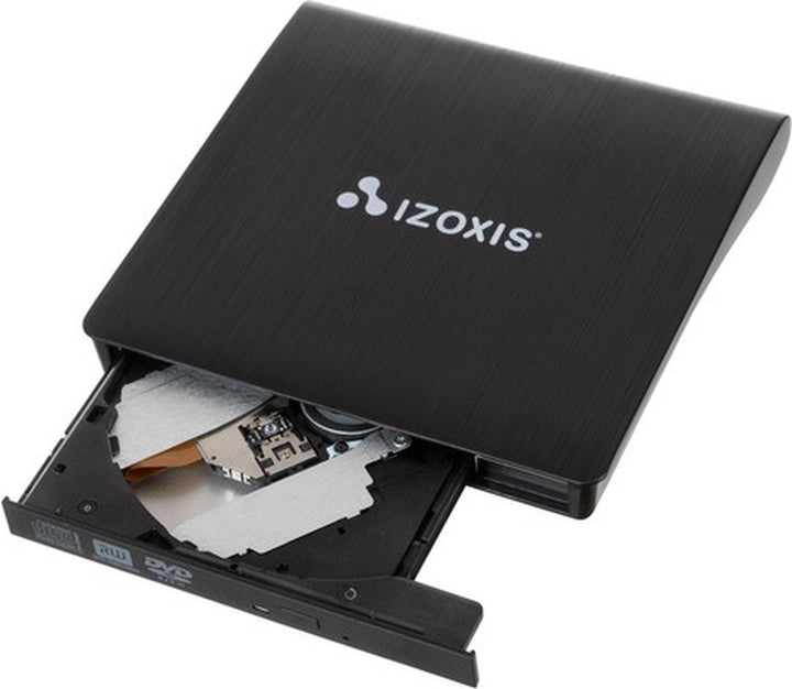 Izoxis CD/DVD Brander Extern – Plug &amp; Play – Voor Windows en Mac