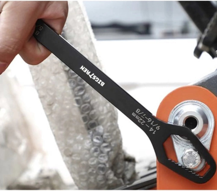 Bigstren Ruhhy Universele Ringsleutel 8-22mm - Multifunctioneel en Duurzaam Gereedschap
