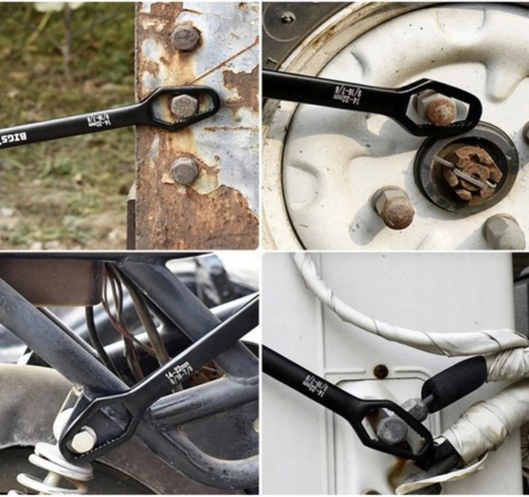 Bigstren Ruhhy Universele Ringsleutel 8-22mm - Multifunctioneel en Duurzaam Gereedschap
