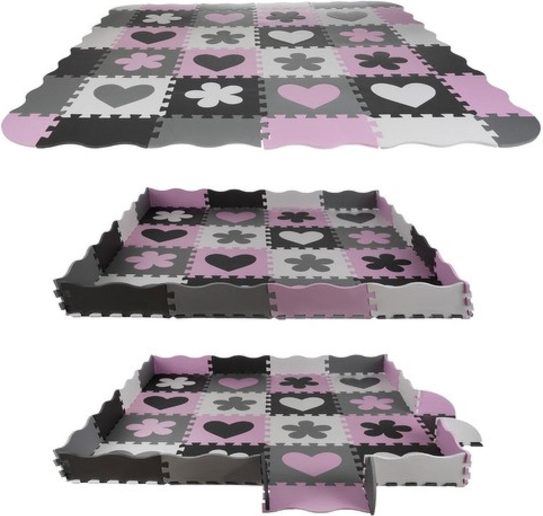 Kruzzel Educatieve Puzzelmat voor Creatief Speelplezier - Veilig &amp; Kleurrijk