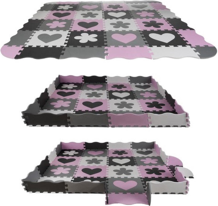 Kruzzel Educatieve Puzzelmat voor Creatief Speelplezier - Veilig &amp; Kleurrijk