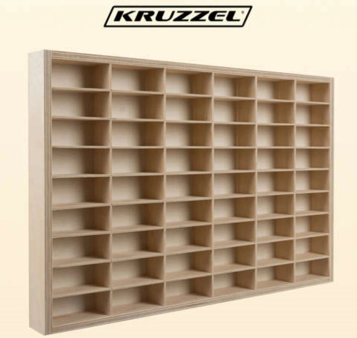 Kruzzel Houten Plank voor 54 Modelauto&