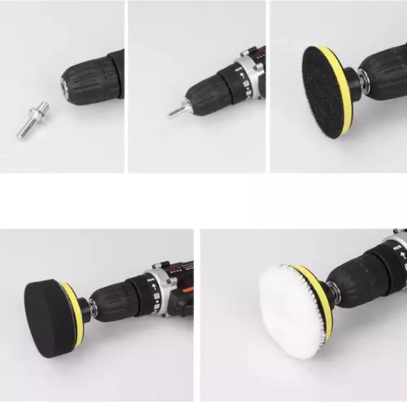 Xtrobb Breng Uw Auto Weer tot Glans met de Polijstset voor Boormachines