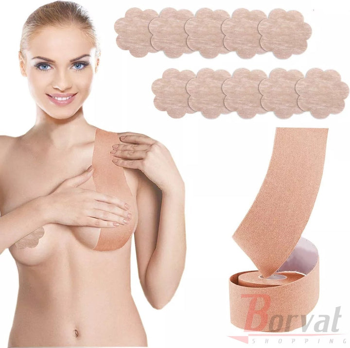 Soulima Borstliftende/Ondersteunende Tape - 5 meter - Beige