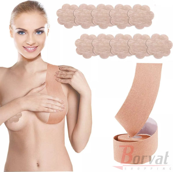 Soulima Borstliftende/Ondersteunende Tape - 5 meter - Beige