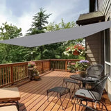 Gardlov Grijs Zonneschermzeil 3x2m - Compact en Effectief tegen UV-stralen