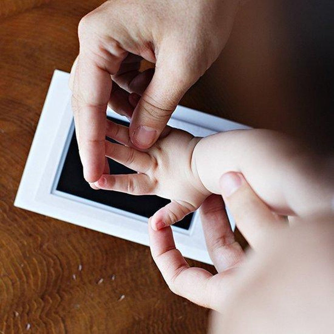 Leuke Baby Voet En Handafdruk - Inkt - Zwart