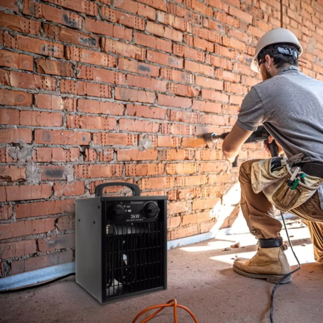 Kaminer Elektrische Heater met Ventilator 3000W - Snelle en Efficiënte Verwarming