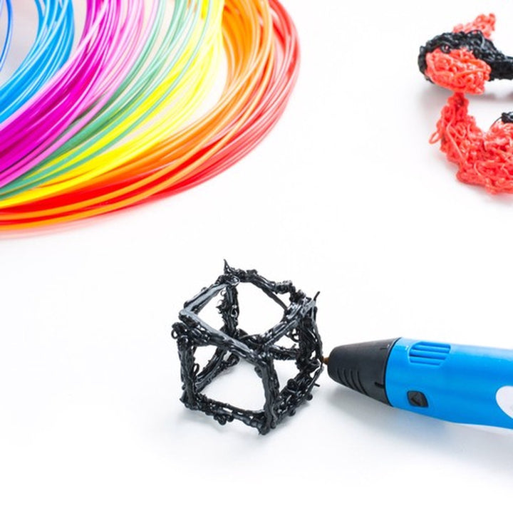 Kruzzel PLA 3D Filamenten Set - 90m Kleurrijk en Milieuvriendelijk Filament - 30 Kleuren
