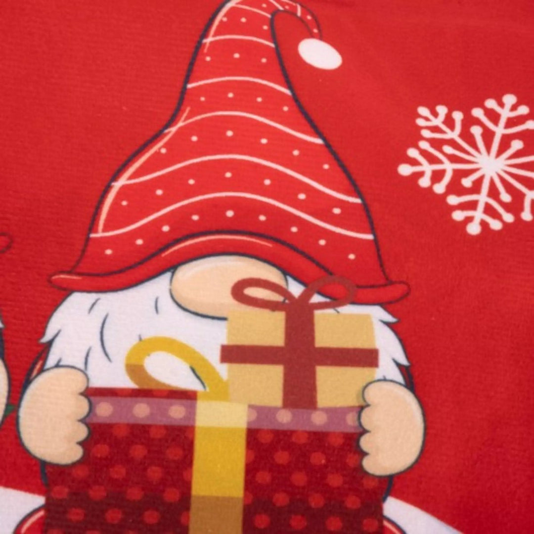 Ruhhy Feestelijke Tafelloper met Kabouterpatroon - Perfect voor Kerst