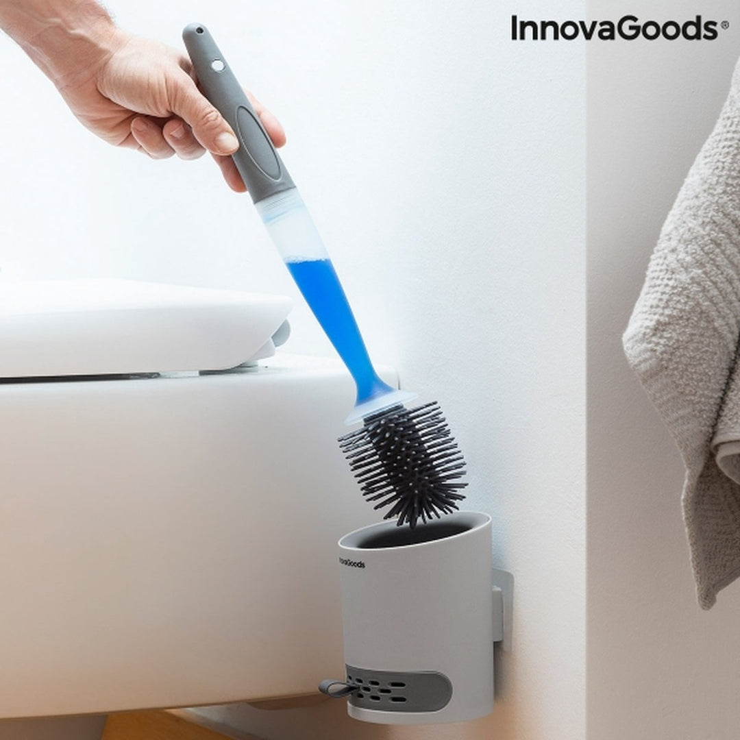 InnovaGoods Toiletborstel met Zeepdispenser - Bruilet