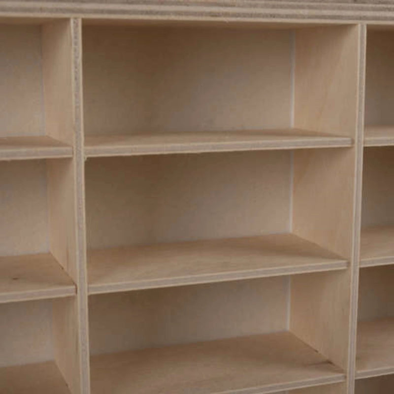 Kruzzel Houten Plank voor 54 Modelauto's - Perfect voor Elke Verzamelaar - Opbergkast - Voor kinderen en volwassenen