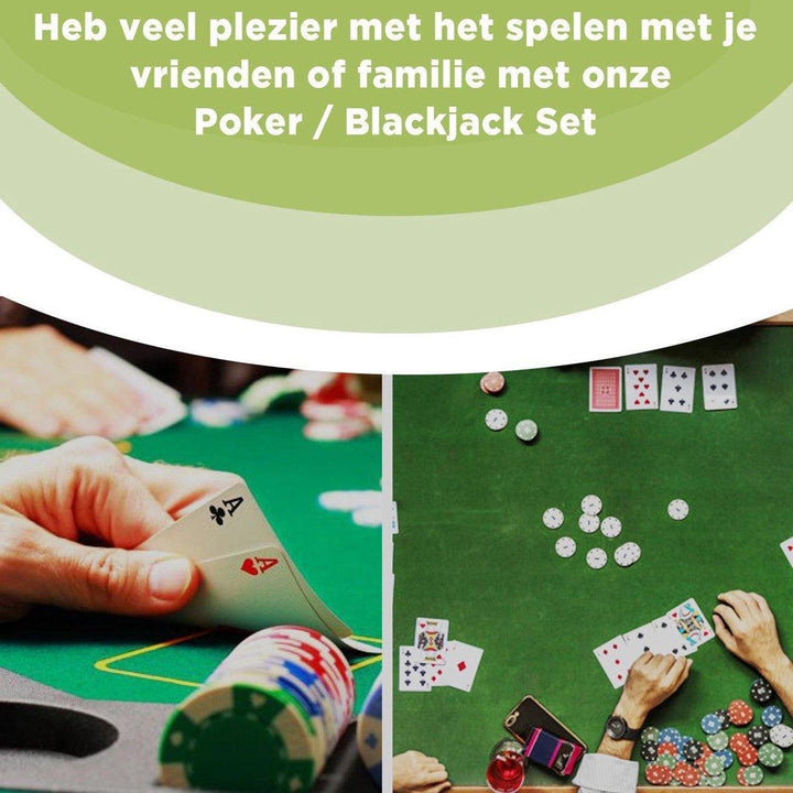 Ruhhy XL Complete Pokerset 200 Chips - Casino-ervaring Thuis