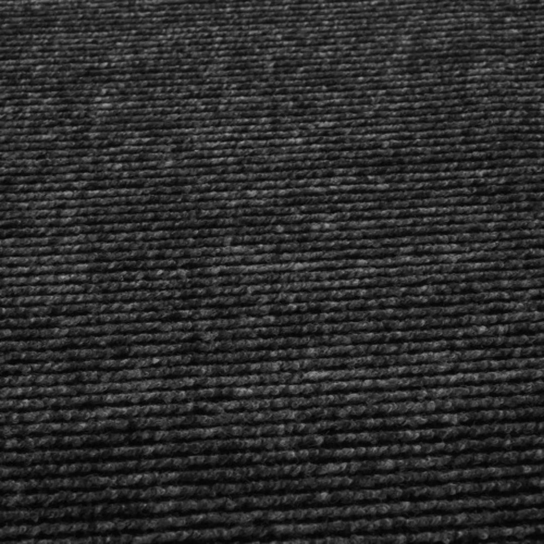 Ruhhy Deurmat 60X90 cm - Antislip en Veilig - Perfect voor Binnen en Buiten - Grijs Zwart