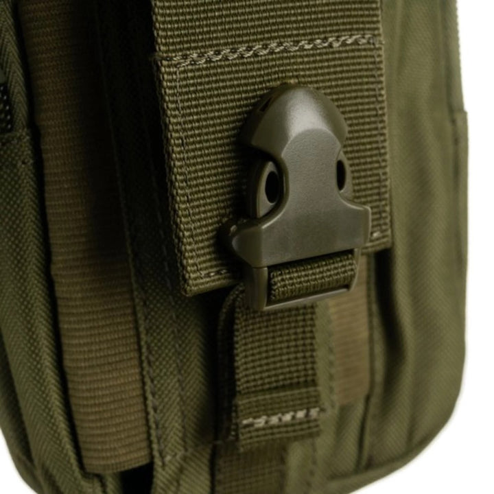 Trizand tactische heuptas - Olijfgroene heuptas met riem voor outdoor en survival