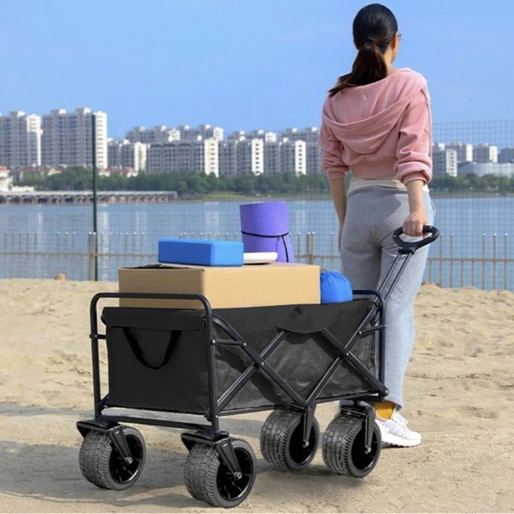 Gardlov Opvouwbare Transportkar - 100 kg Draagkracht, Draaibare Wielen