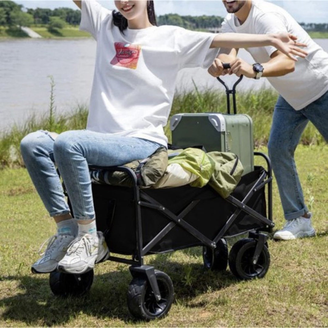 Gardlov Opvouwbare Transportkar - 100 kg Draagkracht, Draaibare Wielen