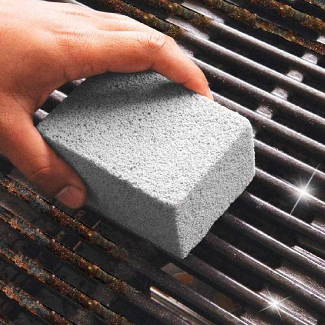 Puimsteen voor de barbeque