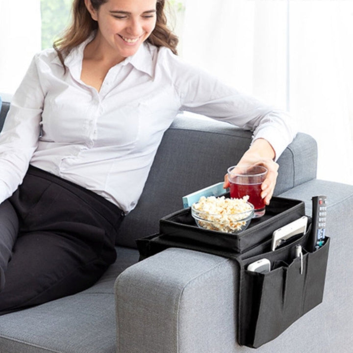 Armleuning Organizer - Bank Dienblad - Organizer Bank - Organizer voor Afstandsbedieningen
