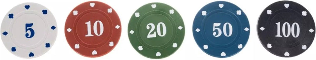 Ruhhy XL Complete Pokerset 200 Chips - Casino-ervaring Thuis