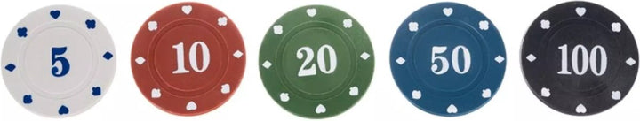 Ruhhy XL Complete Pokerset 200 Chips - Casino-ervaring Thuis