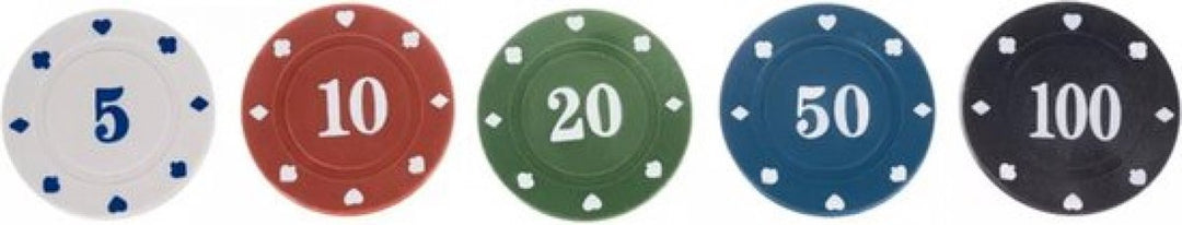 Ruhhy XL Complete Pokerset 200 Chips - Casino-ervaring Thuis