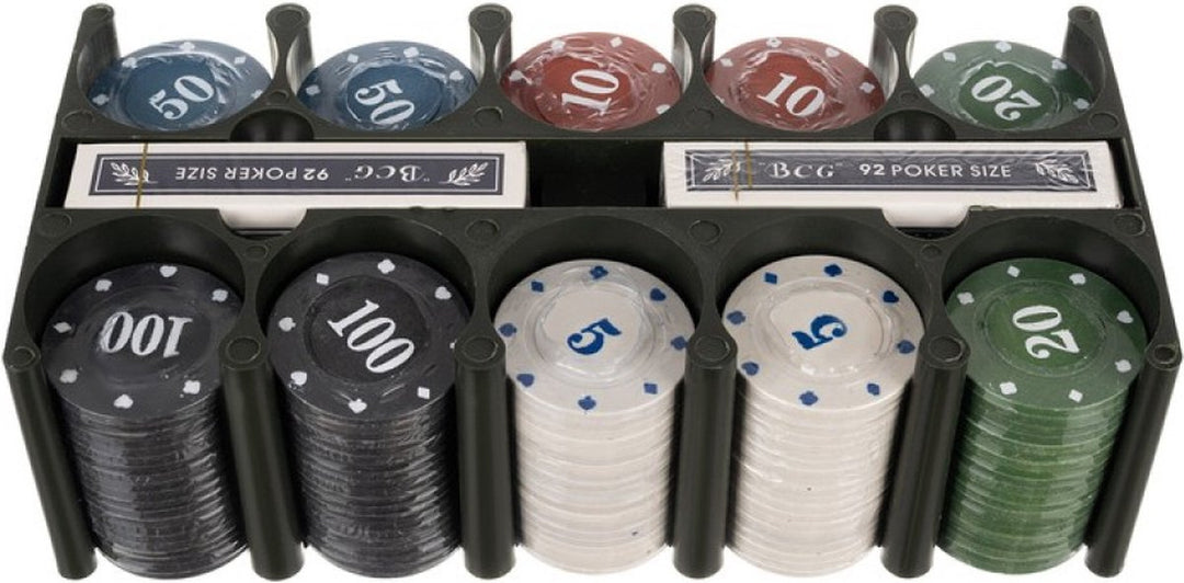 Ruhhy XL Complete Pokerset 200 Chips - Casino-ervaring Thuis