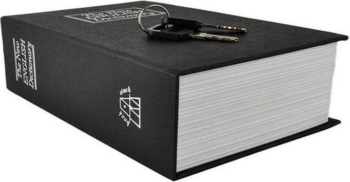 Malatec Kluis Verborgen in Boek - Discrete Veilige Opbergplek - 18cm x 11,5cm