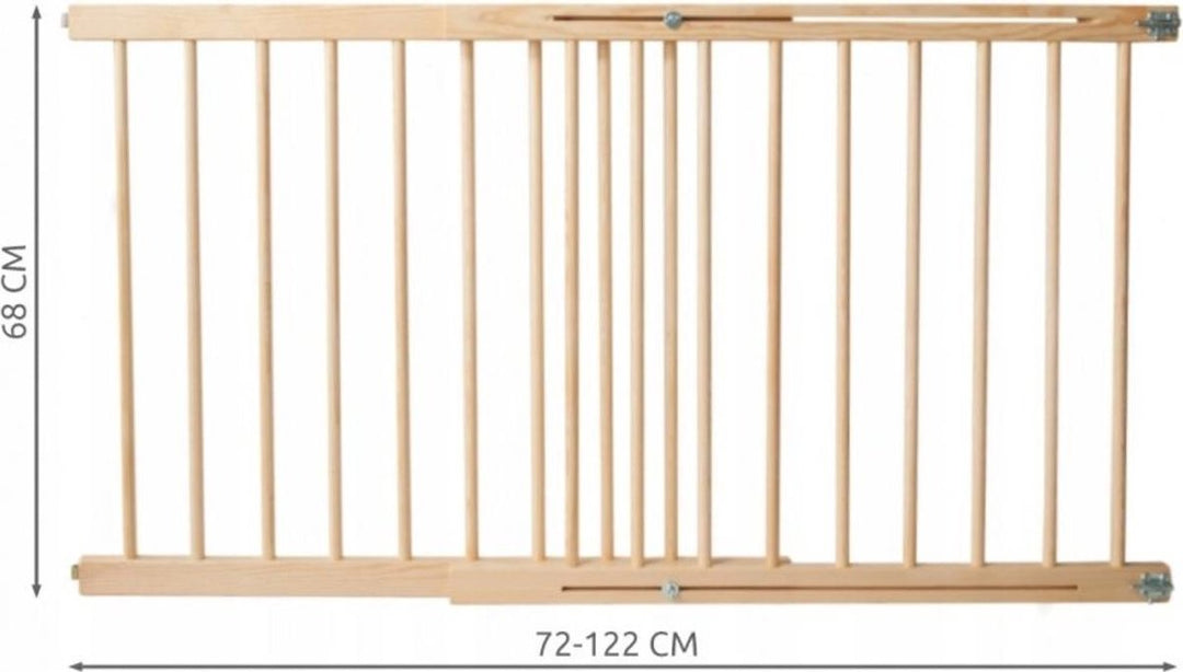 Traphekje - Veiligheidshekje - Hout - 72cm - 122cm