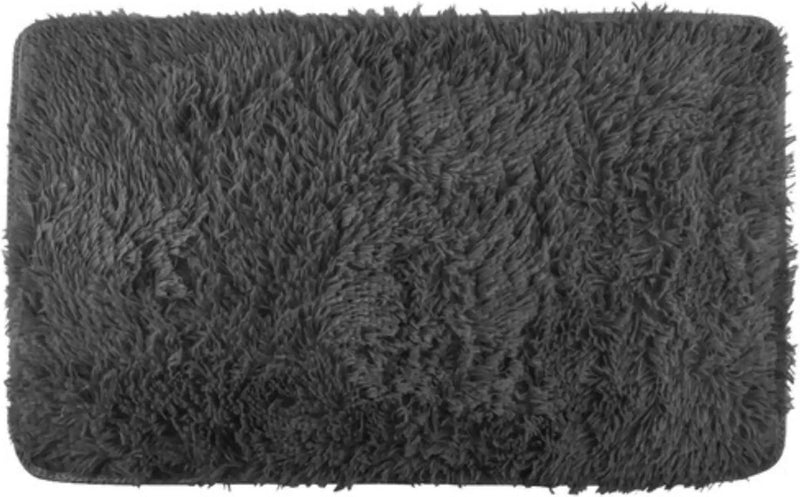 Ruhhy Badkamermat Set in Grijs - 3 Stukken - Antislip en Comfortabel - Perfect voor Elke Badkamer