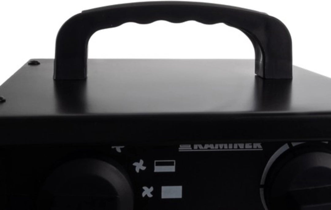 Kaminer Elektrische Heater 3kW - Krachtige Ventilatorkachel met Thermostaat en Oververhittingsbeveiliging