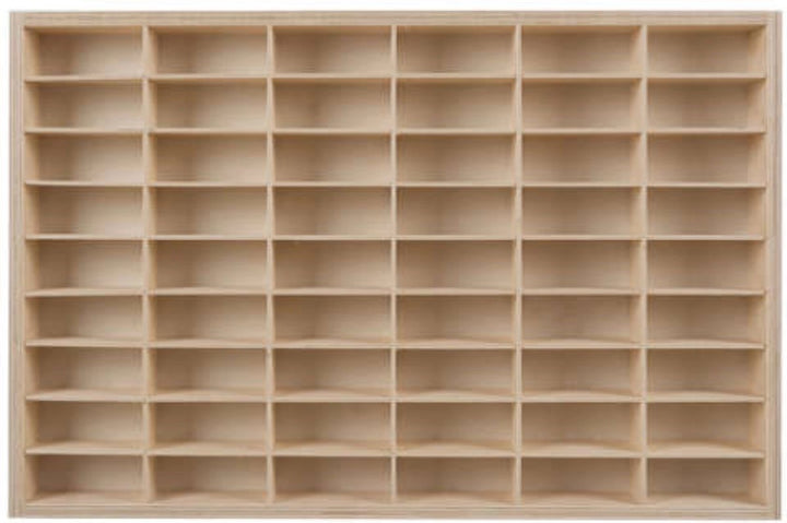 Kruzzel Houten Plank voor 54 Modelauto&