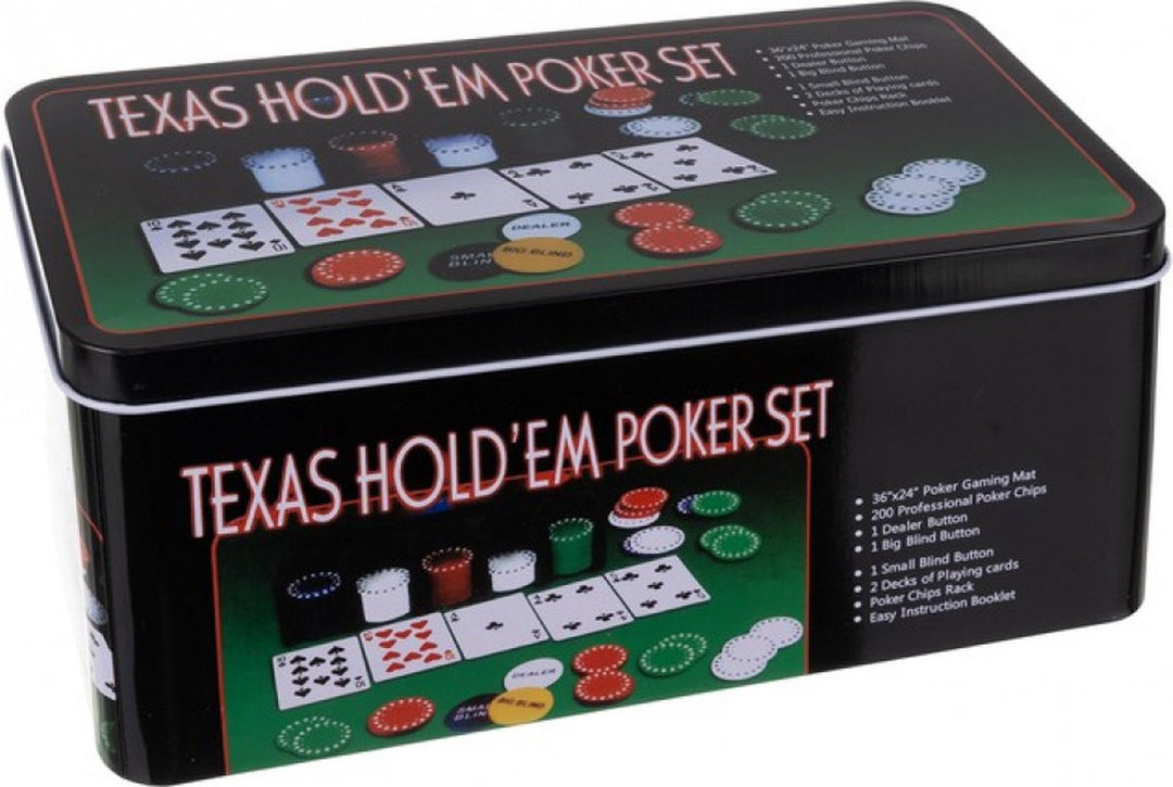 Ruhhy XL Complete Pokerset 200 Chips - Casino-ervaring Thuis