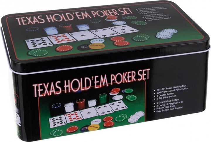 Ruhhy XL Complete Pokerset 200 Chips - Casino-ervaring Thuis