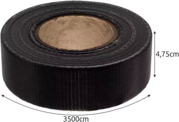 Gardlov Vlechtband Hekwerk - 4.75 cm x 35 m - Premium Kwaliteit - Antraciet