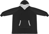 Sweatshirt XXL - Hoodie Deken - Oversized Hoodie Draagbare Deken - Super Zacht Warm en Comfortabel - Premium Kwaliteit Materiaal - Uniseks - Voor Volwassenen en Kinderen - Zorgeloos Wassen - Zwart