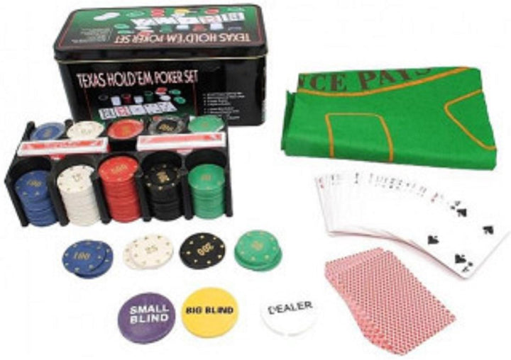 Ruhhy XL Complete Pokerset 200 Chips - Casino-ervaring Thuis