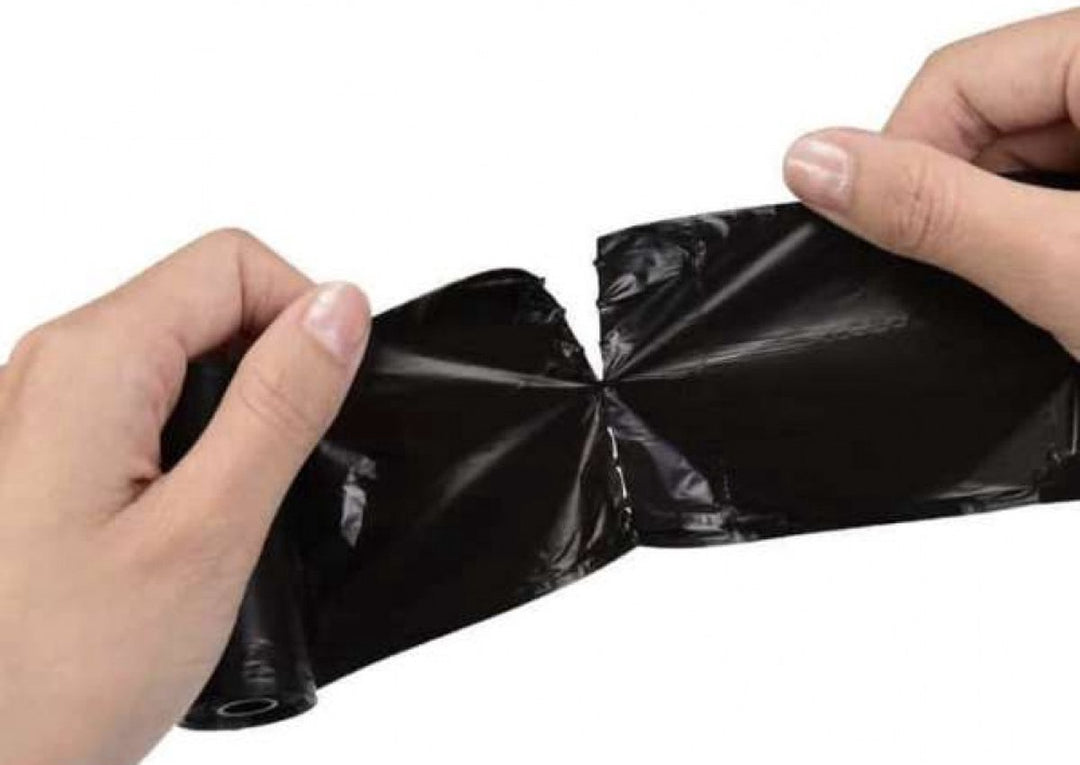 Purlov Zwart Poepzakjes Set - 1000 Stuks met Handig Etui - Perfect voor Hondenwandelingen