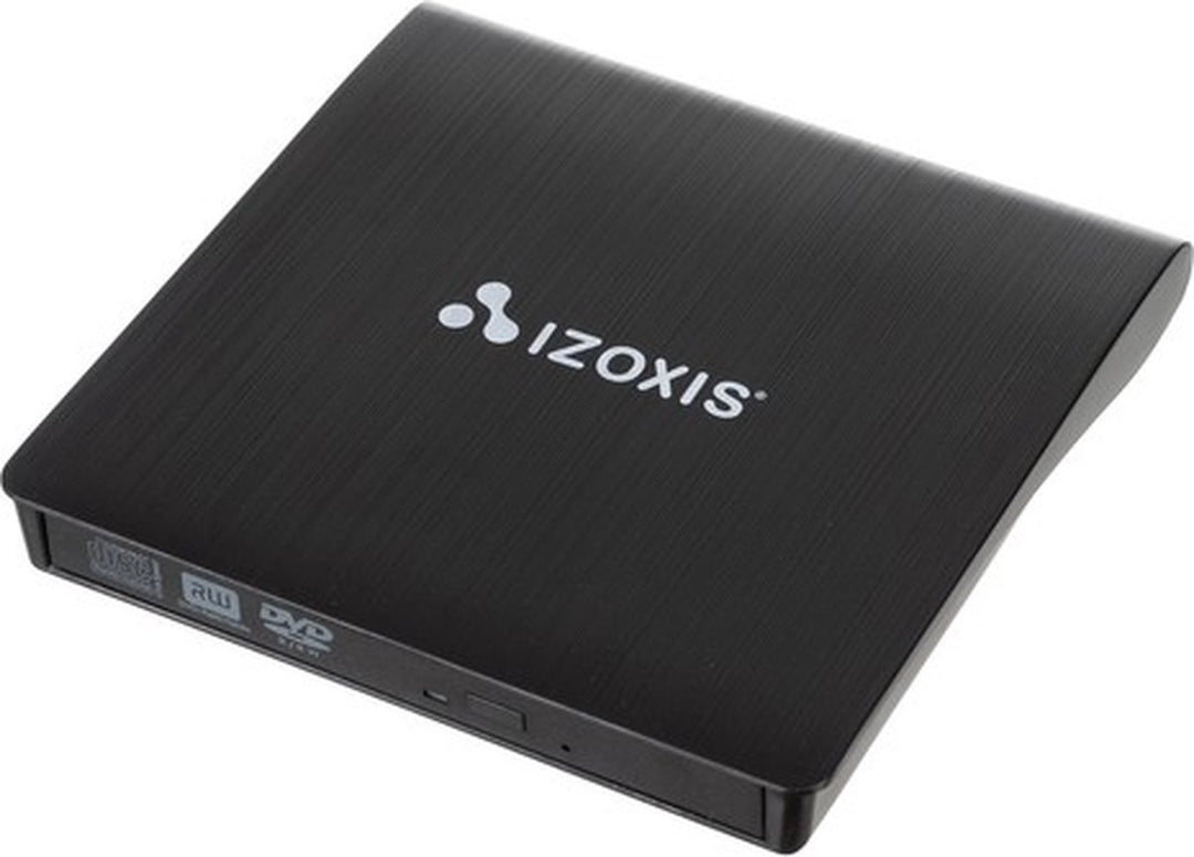 Izoxis CD/DVD Brander Extern – Plug &amp; Play – Voor Windows en Mac