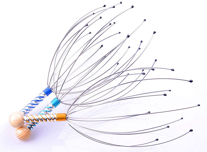 Hoofdmassage spin - 23 cm - Anti stress – Anti jeuk - Massage - kerstcadeau