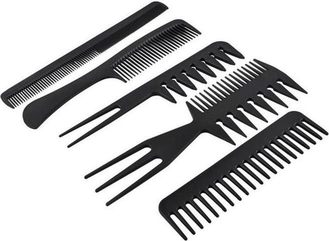 Soulima Professionele Kapperskammen - Set van 10 Stuks