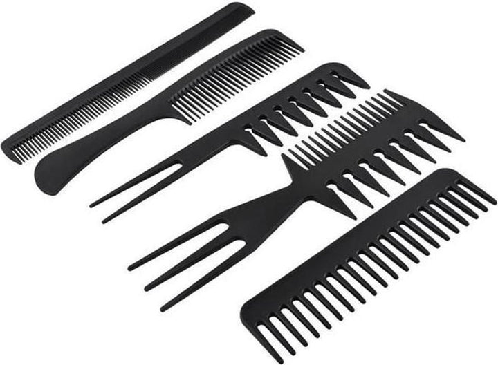Soulima Professionele Kapperskammen - Set van 10 Stuks