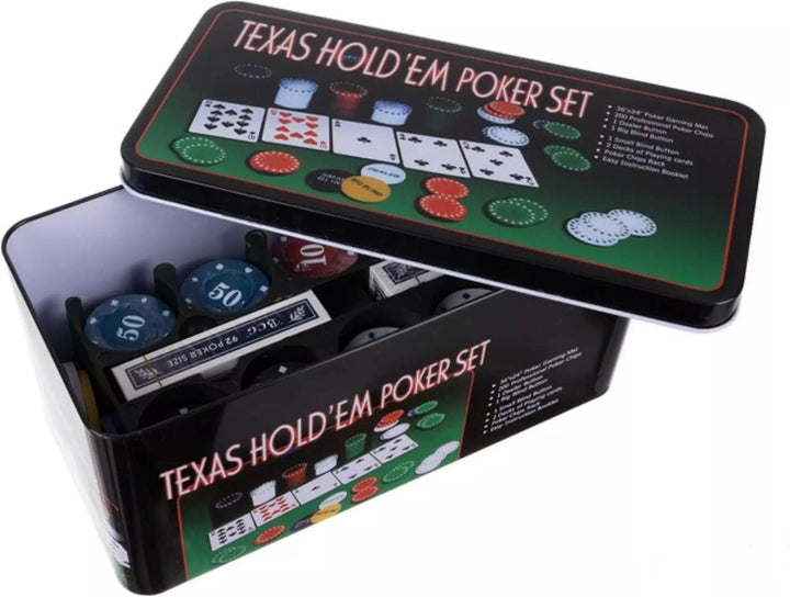 Ruhhy XL Complete Pokerset 200 Chips - Casino-ervaring Thuis