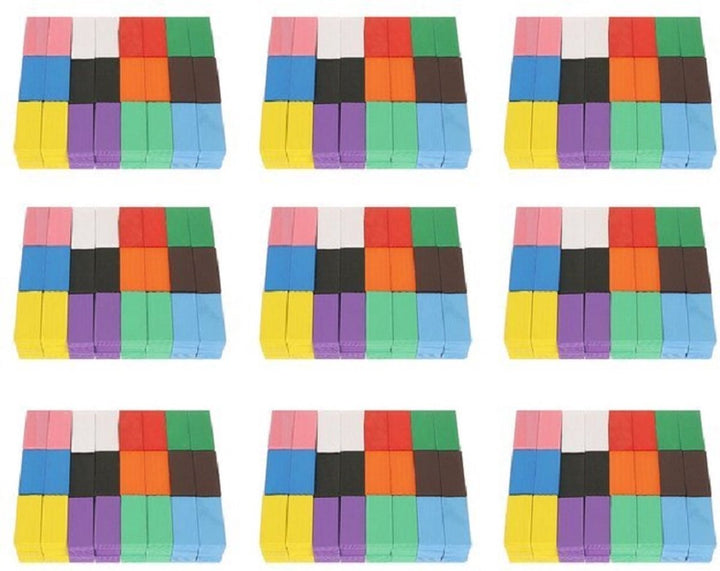 Extra Grote Domino Set van Hout - 1131 Delig met 1080 Domino Stenen &amp; 45 Elementen - Vloerspel - voor Kinderen en Volwassenen - Verjaardag Cadeau Jongens en Meisjes