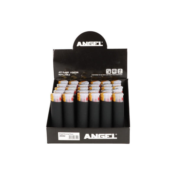 Angel Piezo aanst. Gold/Silver Colored + LED 5 Stuks