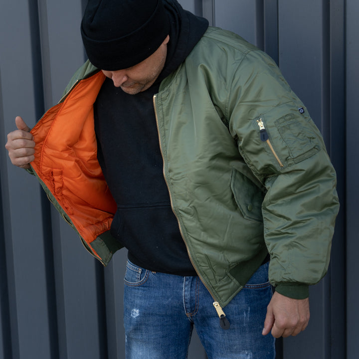 Fostex Bomber Jack MA-1 - Groen