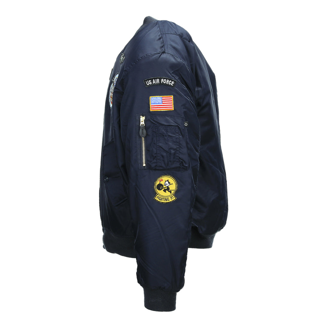 Fostex MA-1 Bomber Jack USAF - Blauw