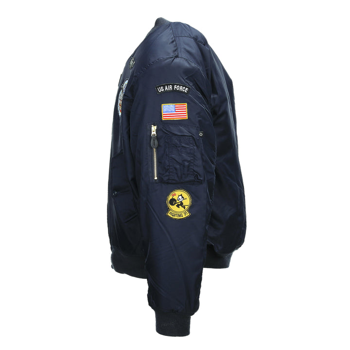 Fostex MA-1 Bomber Jack USAF - Blauw